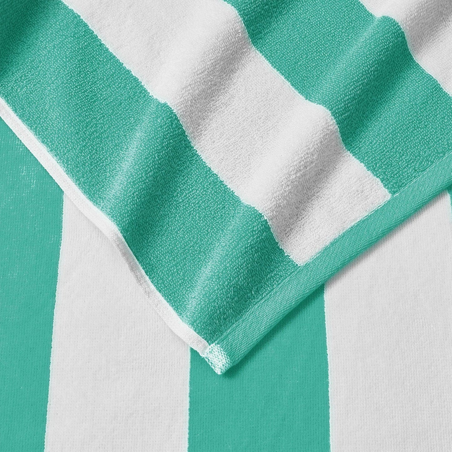 Striped Cotton Cabana Beach Towel - Bright Colors